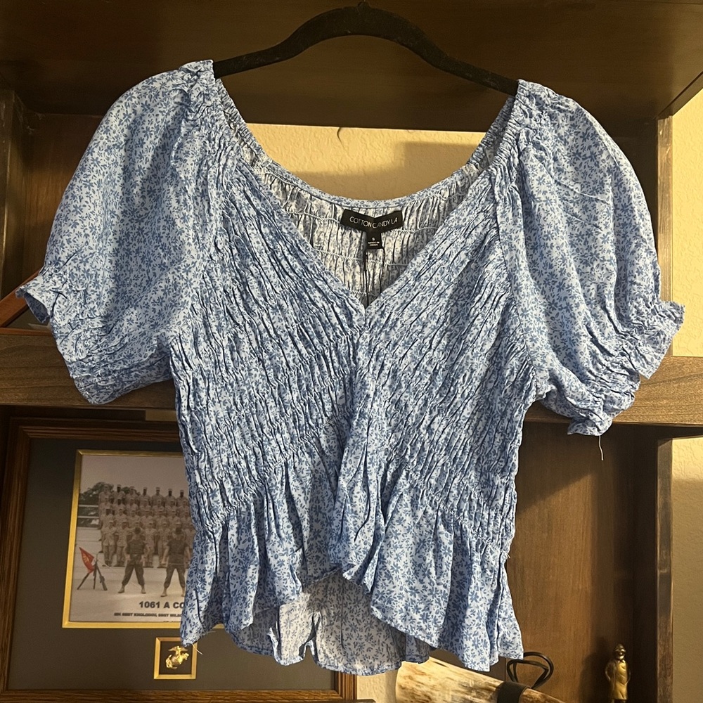 Cotton Candy LA top